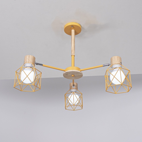 Потолочная люстра CORF B3 Yellow 3 lamps 189494-26