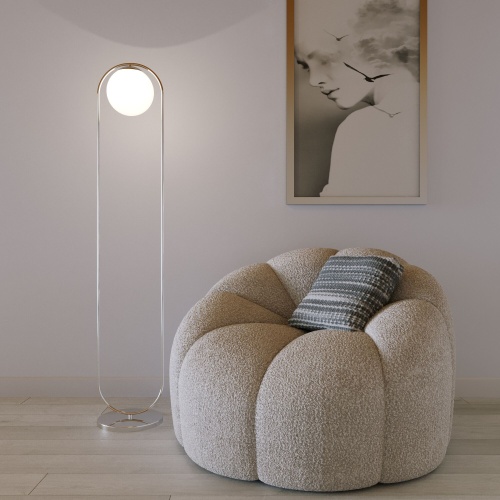 Напольный светильник Eurosvet 01139/1 хром