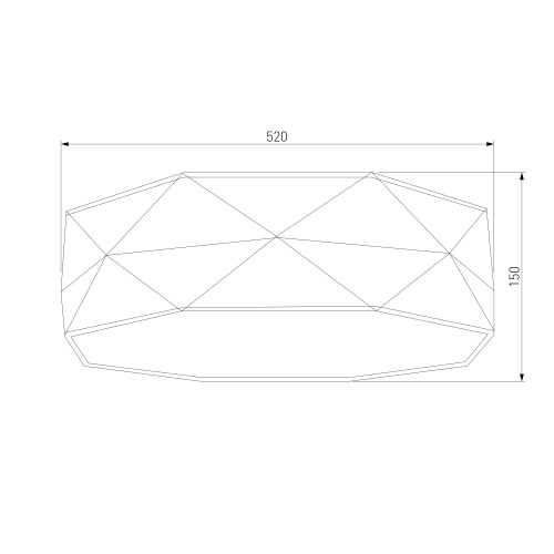 Потолочный светильник  Kantoor TK Lighting 1567