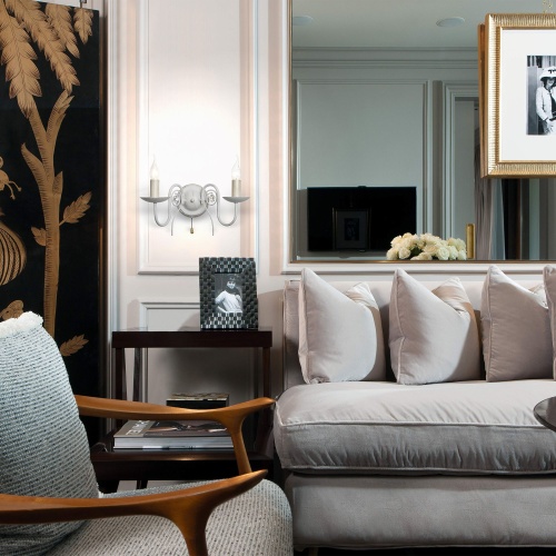 Настенный светильник Eurosvet 60018/2 белый с золотом