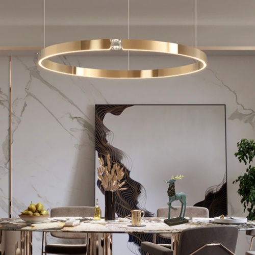 Подвесная люстра SELLIF B RING D40 Brass 231733-23