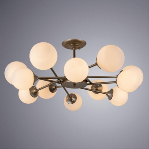 Потолочная люстра Arte lamp A2703PL-12SG СВЕТИЛЬНИК ПОТОЛОЧНЫЙ