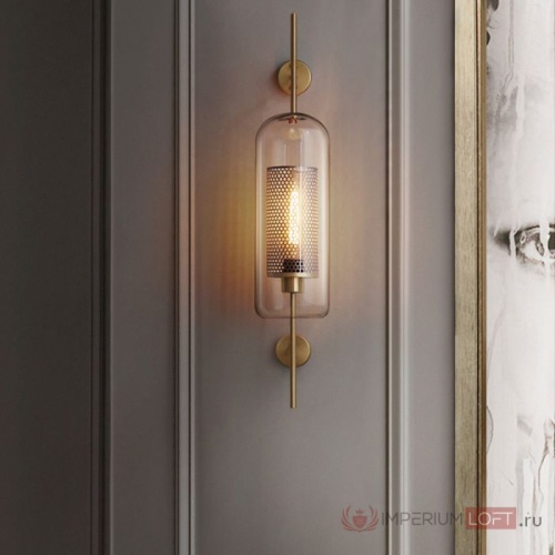 Настенный Светильник Catch Wall Ball L58 Brass от Imperiumloft 189443-26