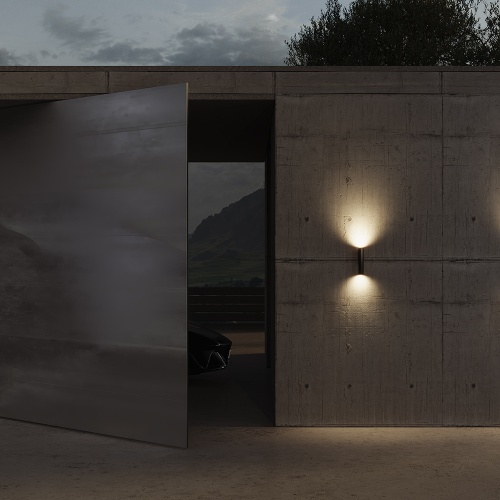 Уличный настенный светильник Outdoor O508WL-L5B3K