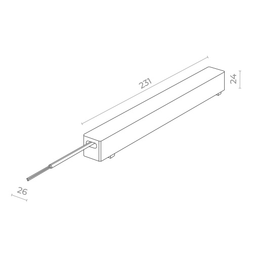 ST063.448.200 Блок питания 48V ST-Luce 200W SKYFLAT