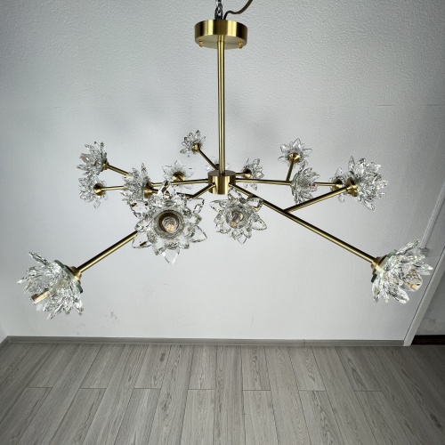 Люстра На Штанге Lotos Two D100 от Imperiumloft 203939-26