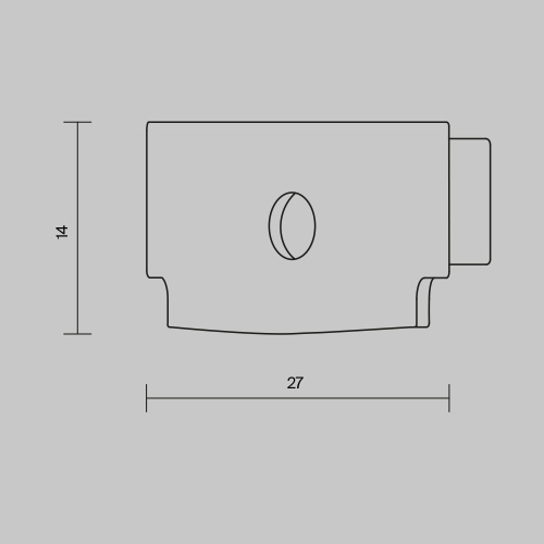 Комплектующие для профиля Led Strip ALM011EC