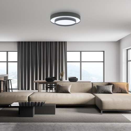 Потолочный светильник Eurosvet 90330/2 серый