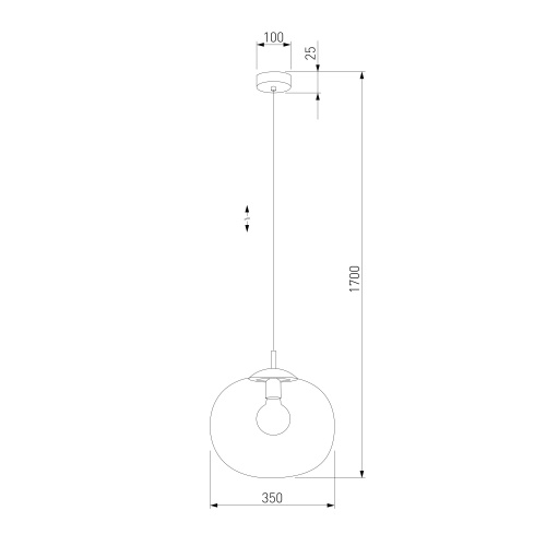  TK Lighting 4972/ подвесной светильник /Vibe