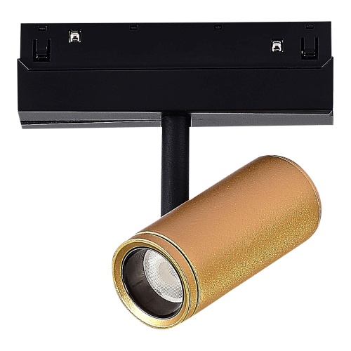 ST808.246.08 Магнитный трековый светильник Золотистый LED 1*8W 4000K 650Lm Ra&gt;90 36° IP20 D42xH135 4 SKYLINE 48