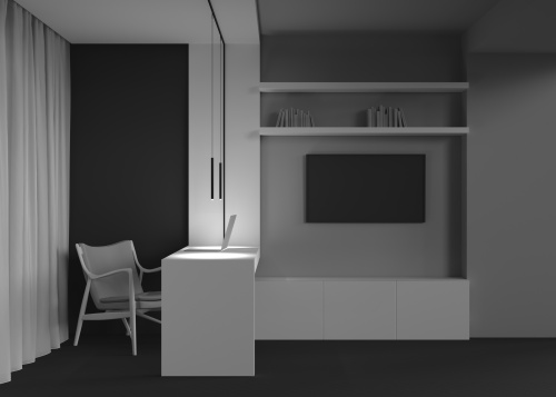 Трековый подвесной светильник Technical TR191-1-3W2.7K-M-B