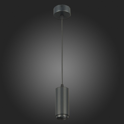 ST600.443.10 Светильник подвесной Zoom Черный LED 1*10W 4000K 1 000Lm Ra&gt;80 15-60° IP20 D59xH130 170 Подвесные светильники