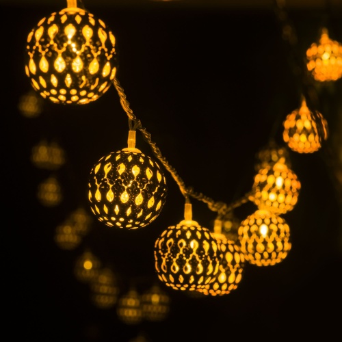 Гирлянда бытовая электрическая нить Eurosvet 400-003 золото/теплый белый с эффектом мерцания