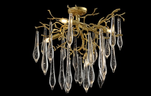 Люстра Crystal Lux REINA PL5 D600 GOLD PEARL