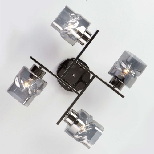 Потолочный светильник Eurosvet 30165/4 черный жемчуг