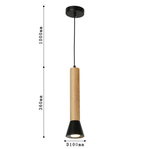 Подвес Favourite 2984-1P, подвес, D100xH360/1360, 1xGU10LEDx5W, excluded