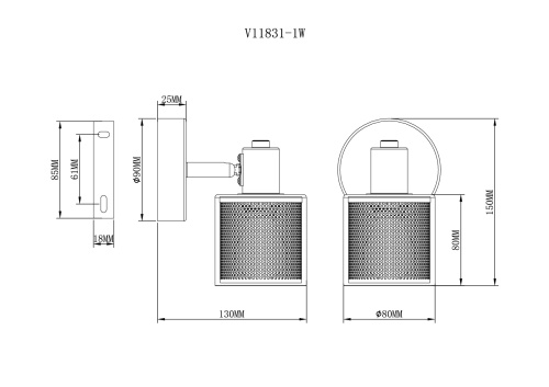 Спот Moderli V11831-1W Suspent
