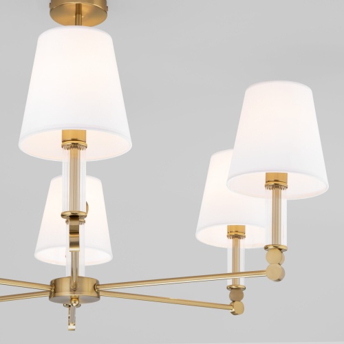  Eurosvet 60145/6/ потолочный светильник/ латунь Smart