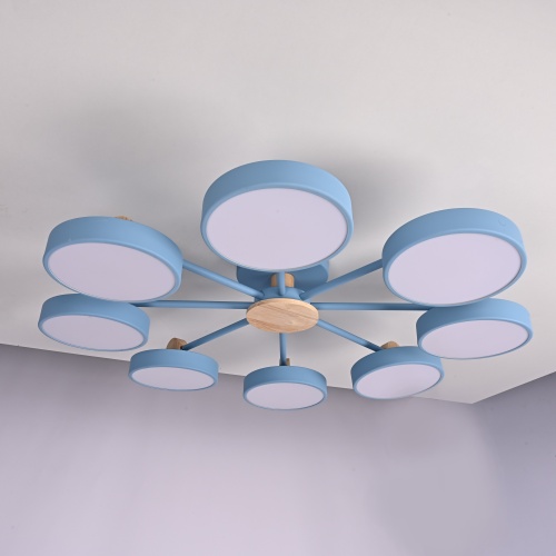 Потолочная люстра MOVE 8 Blue 178259-26