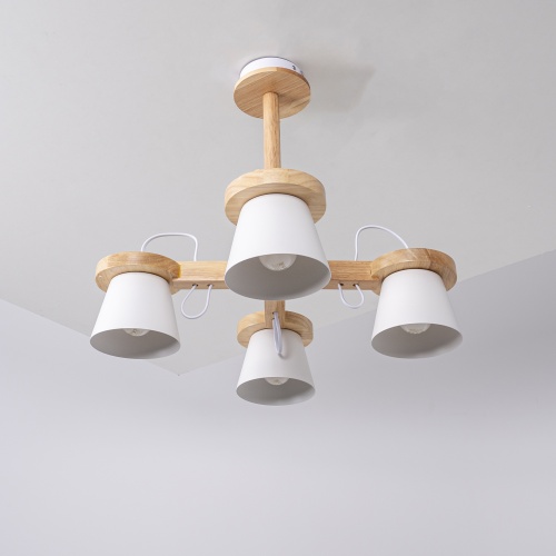 Люстра на штанге NATURA B4 White 178085-26