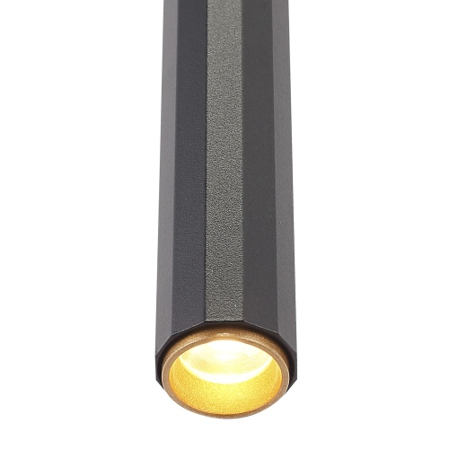 SL6210.401.02 Светильник настенный ST-Luce Черный/Черный, Золотистый LED 2*2,5W 3000K ЛИЛИТ