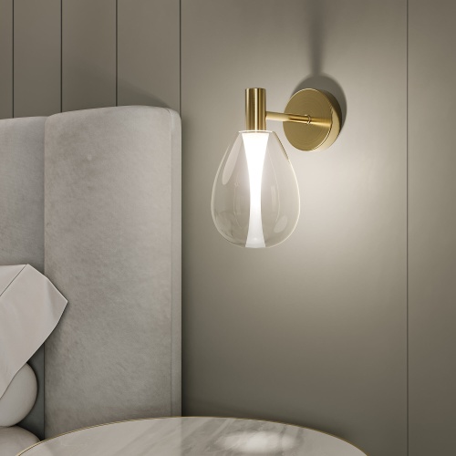  Eurosvet 60175/1/ настенный светильник/ латунь