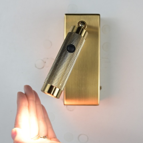 Бра Chelsom WALL LED KNURL BRASS 144237-22