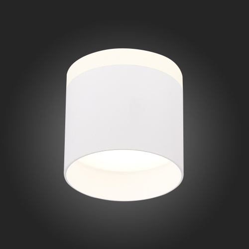 ST102.542.09 Светильник потолочный Белый LED 1*9W 4000K 702Lm Ra&gt;80 120° IP20 D79xH75 170-240V Накладные светильники