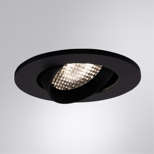 Точечный встраиваемый светильник Arte lamp A2865PL-1BK СВЕТИЛЬНИК ПОТОЛОЧНЫЙ