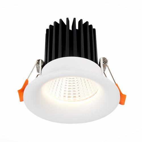 ST703.538.10 Св-к встр. Белый LED 1*10W 3000K 900Lm Ra&gt;90 38° IP20 D85xH75 170-240V Встраиваемые светильники