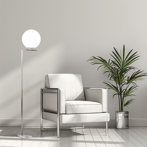 Напольный светильник Eurosvet 01083/1 хром