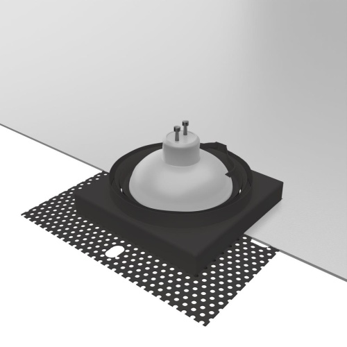 Врезной светильник под штукатурку Favourite 4536-1C, врезной светильник под штукатурку, L125xW125xH36, cutout:L80xW80, 1xGU10x35W, IP20, excluded