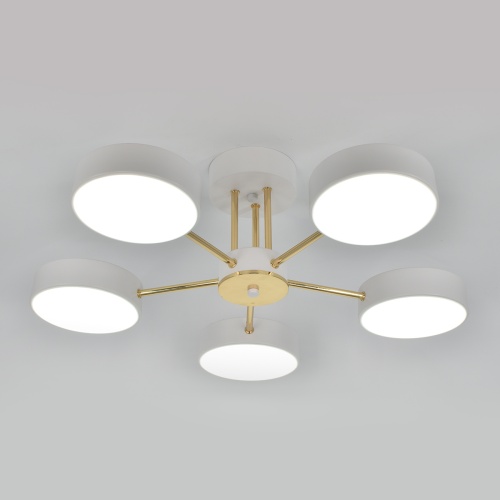 Светильник на штанге Escada 10262/5 LED*64W White/Gold