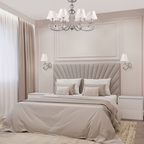 Настенный светильник Eurosvet 60069/1 серебро