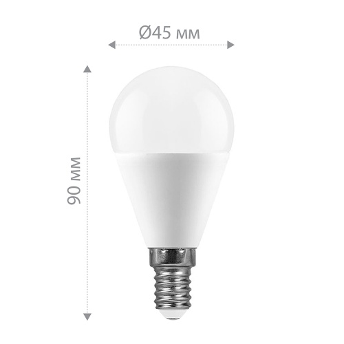 Лампа светодиодная FERON LB-750 11W 230V E14 4000K