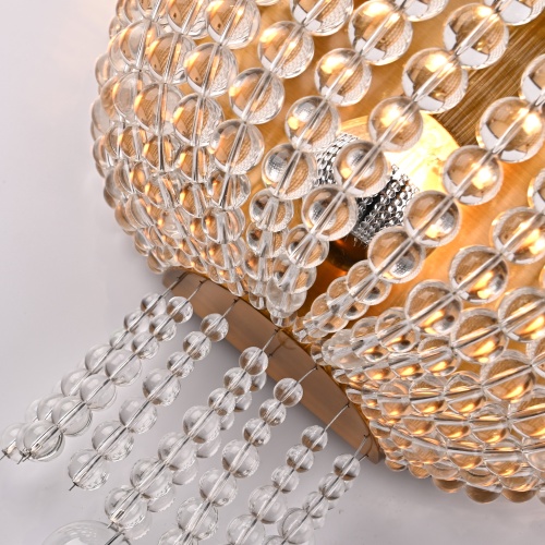 Бра Jacqueline White Sconce Brass от Imperiumloft 219343-22