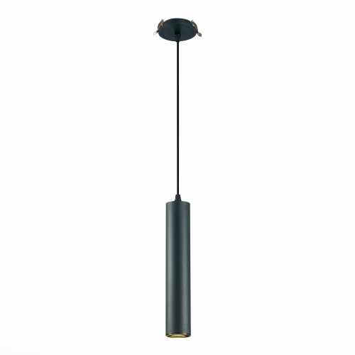 ST151.408.01 Встраиваемый подвесной светильник Черный GU10 1*50W  IP20 D54xH290 220V Без ламп Подвесные светильники