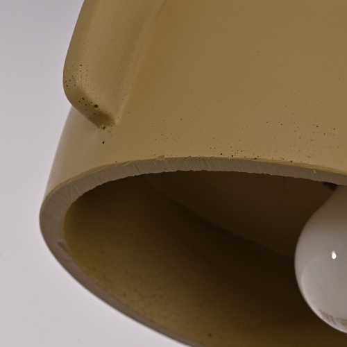 Подвесной бетонный светильник SKOVL A Песочный 186773-26