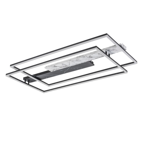 Потолочный светильник Escada 10250/2 LED*205W Black/White marble