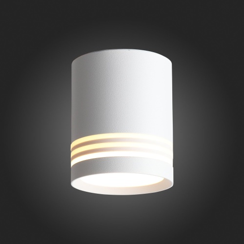 ST101.542.05 Светильник потолочный Белый LED 1*5W 4000K 390Lm Ra&gt;80 120° IP20 D68xH80 170-240V Накладные светильники