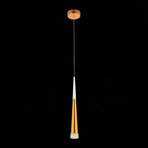 SLE200103-01 Светильник подвесной Золотистый/Золотистый, Белый LED 1*7W 3000K ORPELO