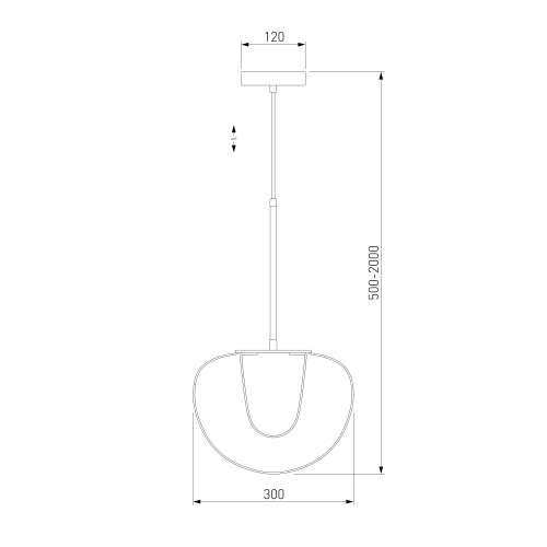 Подвесной светильник Eurosvet 90325/1 черный