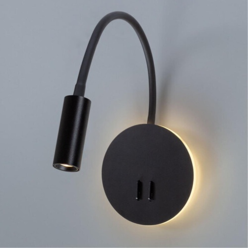 Бра Arte lamp A8231AP-1BK СВЕТИЛЬНИК НАСТЕННЫЙ