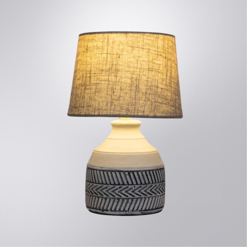 Интерьерная настольная лампа Arte lamp A4636LT-1GY СВЕТИЛЬНИК НАСТОЛЬНЫЙ