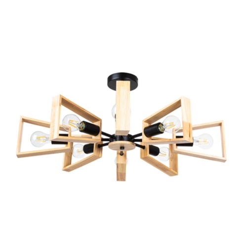 Люстра на штанге Arte lamp A8030PL-8BK СВЕТИЛЬНИК ПОТОЛОЧНЫЙ