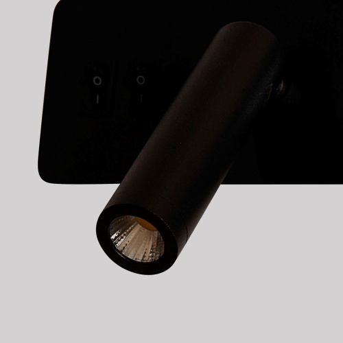 Бра F-Promo 4691-1W, настенный светильник, D70xW280xH130, LEDx6.5W+LEDx3.3W, 85LM+205LM, 4000K, included