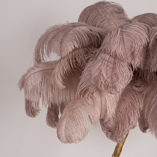 Торшер страусиные перья Feather Lamp A MODERN GRAND TOUR розовый 189583-22
