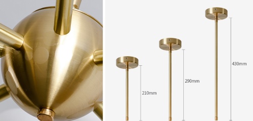 Люстра Cherry Bomb 16 Balls Gold от Imperiumloft 148018-22
