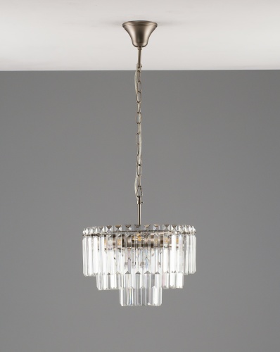 Люстра подвесная Moderli V10736-4P Crystal