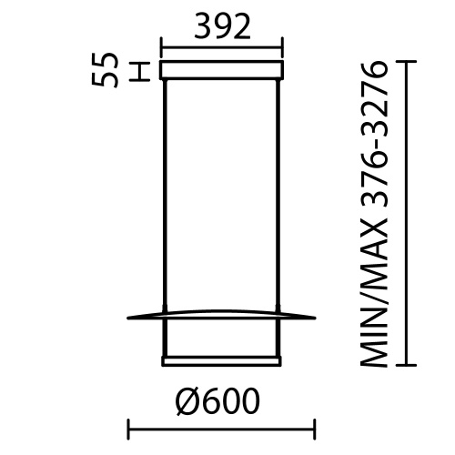 Подвесной светильник Maytoni MOD280PL-L30B3K1